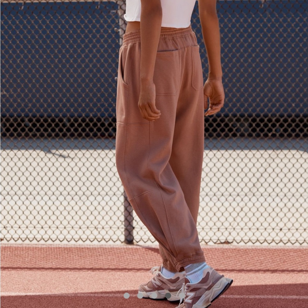 Anthropologie Taupe Zola Joggers - Picture 3 of 7